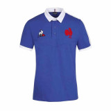 2021法国兰色T恤 POLO Rugby jersey