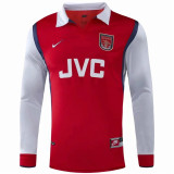1998 Arsenal home Long sleeve Retro Jersey Thailand Quality