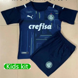 Kids kit 21-22 SE Palmeiras (Goalkeeper) Thailand Quality