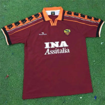 98-99 AS Roma home Retro Jersey Thailand Quality