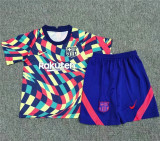 Kids kit 21-22 FC Barcelona (Training clothes) Thailand Quality