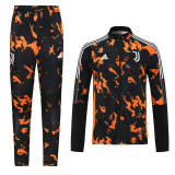 21-22 Juventus FC (black) Jacket Adult Sweater tracksuit set