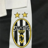 Long sleeve 99-00 Juventus FC home Retro Jersey Thailand Quality