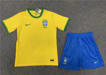 2021 Brazil home Set.Jersey & Short High Quality