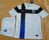 2021 Finland home Adult Jersey & Short Set Quality