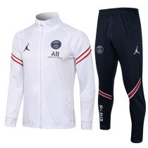 21-22 Paris Saint-Germain (Jordan White) Jacket Sweater tracksuit set
