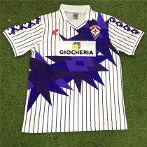 91-92 Fiorentina Away Retro Jersey Thailand Quality