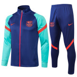 21-22 Barcelona (bright blue) Jacket Adult Sweater tracksuit set