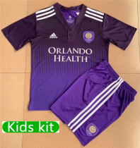 Kids kit 21-22 Orlando City SC home Thailand Quality