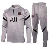 21-22 Paris Saint-Germain (grey) Adult Sweater tracksuit set