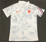 2021 Netherlands (White) Polo Jersey Thailand Quality