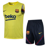 21-22 FC Barcelona (Gilet) Set.Jersey & Short High Quality