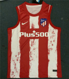 21-22 Atletico Madrid home (Gilet) Fans Version Thailand Quality