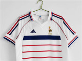 1998 France Away Retro Jersey Thailand Quality