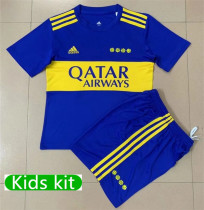 Kids kit 21-22 CA Boca Juniors home Thailand Quality