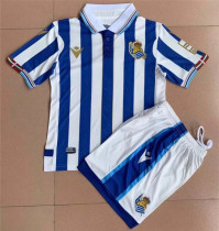 21-22 Real Sociedad home (Finals) Set.Jersey & Short High Quality