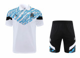 21-22 Marseille (Polo Jersey) Set.Jersey & Short High Quality