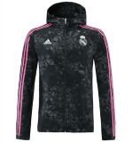 21-22Real Madrid (black) Windbreaker Soccer Jacket