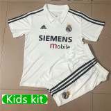 Kids kit 02-03 Real Madrid home (Retro Jersey) Thailand Quality