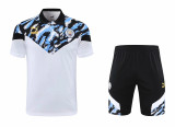 21-22 Manchester City (Polo Jersey) Set.Jersey & Short High Quality