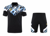21-22 Manchester City (Polo Jersey) Set.Jersey & Short High Quality