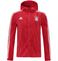 21-22 Bayern München (Red) Windbreaker Soccer Jacket