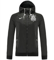 21-22 SC Corinthians (black) Windbreaker Soccer Jacket
