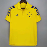 21-22 Cruzeiro (yellow) Polo Jersey Thailand Quality
