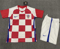 2021 Croatia home Set.Jersey & Short High Quality