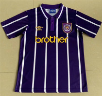 1993 Manchester City Away Retro Jersey Thailand Quality