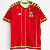 2015-2016 Wales home Retro Jersey Thailand Quality