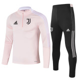 21-22 Juventus FC (Pink) Adult Sweater tracksuit set