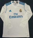 Long sleeve 17-18 Real Madrid home Retro Jersey Thailand Quality