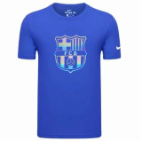 21-22 FC Barcelona (bright blue) Football cotton shirt Thailand Quality