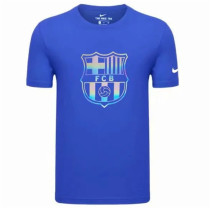 21-22 FC Barcelona (bright blue) Football cotton shirt Thailand Quality
