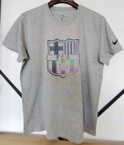 21-22 FC Barcelona (grey) Football cotton shirt Thailand Quality