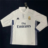 Long sleeve 16-17 Real Madrid home Retro Jersey Thailand Quality