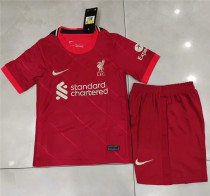 Kids kit 21-22 Liverpool home Thailand Quality
