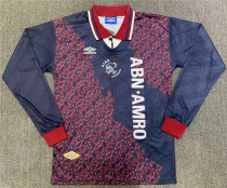 Long sleeve1995 Ajax Away Retro Jersey Thailand Quality