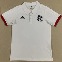 21-22 Flamengo (White) Polo Jersey Thailand Quality