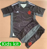 Kids kit 21-22 Flamengo (Goalkeeper) Thailand Quality