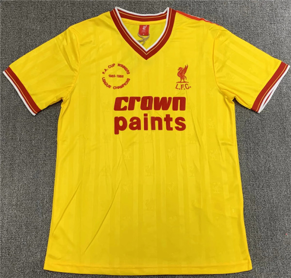 1985-1986 Liverpool Third Away Retro Jersey Thailand Quality