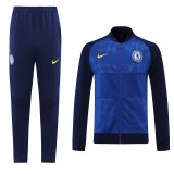 21-22 Chelsea (bright blue) Jacket Adult Sweater tracksuit set