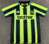 98-99 Manchester City Away Retro Jersey Thailand Quality