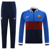 21-22 Barcelona (bright blue) Jacket Adult Sweater tracksuit set