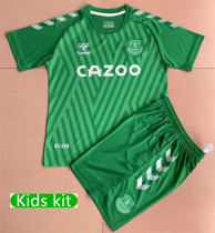 Kids kit 21-22 Everton (Goalkeeper) Thailand Quality