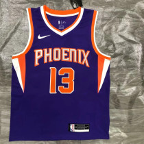 Phoenix Suns 太阳队 紫色 13号 纳什