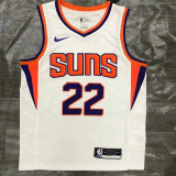 Phoenix Suns 太阳队 白色 22号 艾顿