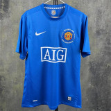 UEFA version 07-08 Manchester United Away Retro Jersey Thailand Quality
