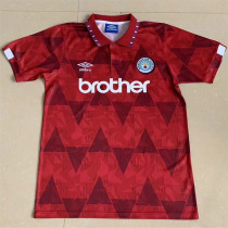 1991 Manchester City Away Retro Jersey Thailand Quality